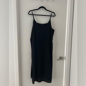 REITMANS Black slip dress - size XXL